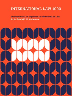 cover image of International Law 1000